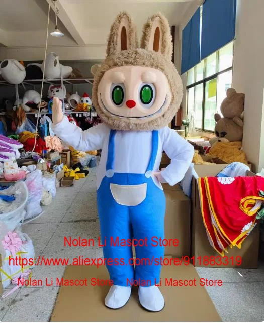 عالية الجودة لطيف أرنب الكرتون نجاح باهر نجاح باهر زي التميمة مجموعة الفيلم الدعائم لعب الأدوار الكبار حفلة الإعلان لعبة كرنفال 1361 #3