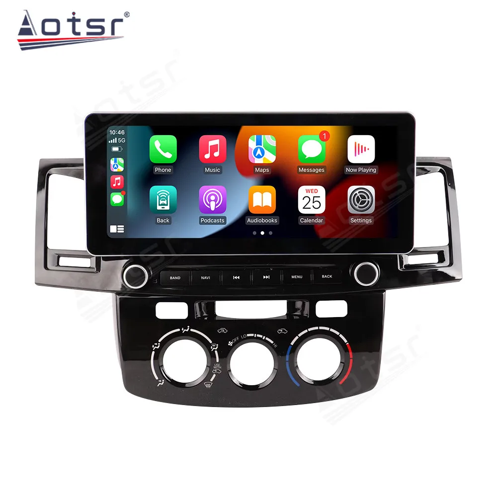 For Toyota Runners 2009~2015 Android Auto Carplay Car Radio Stereo Automotive Multimedia Player GPS Navigation DSP Head Unit