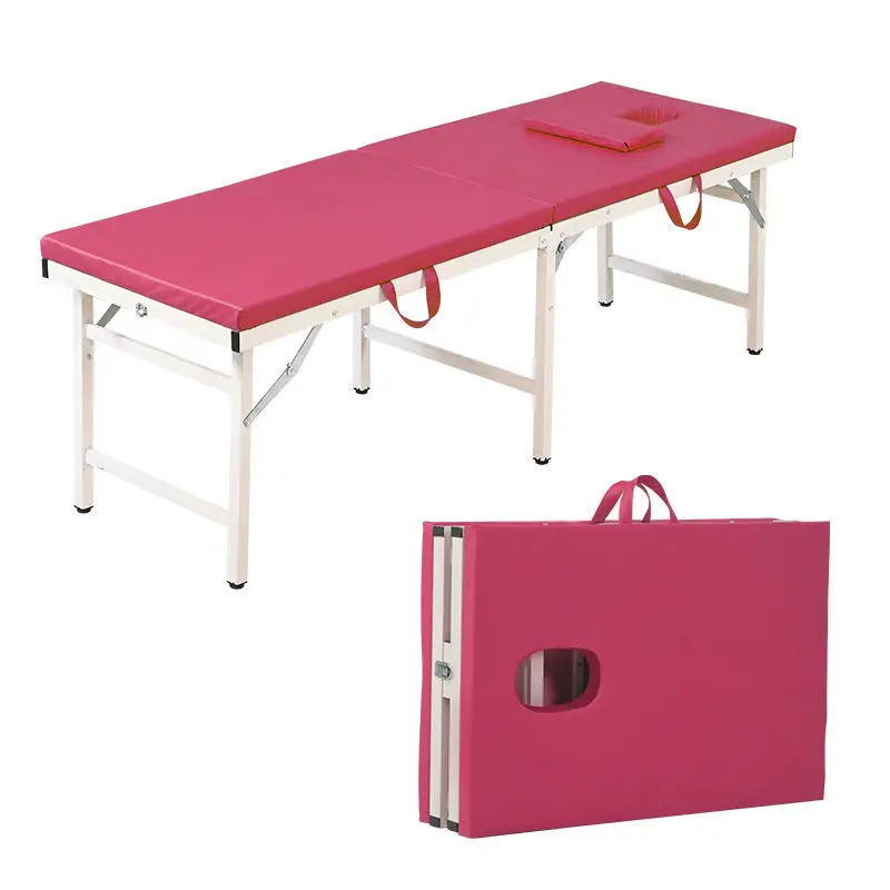 Beauty Bed Pilates Massage Equipment Physiotherapy Beds Folding Table Lit Pliant Chair Salon Tattoo Furniture Commercial