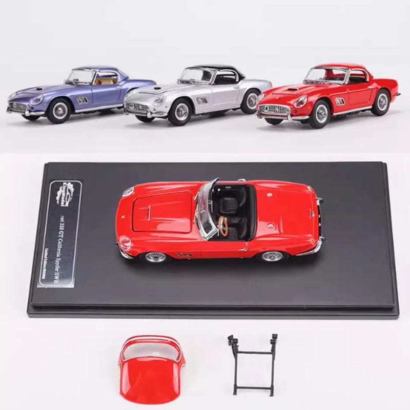 

Модель King 1:64, масштаб 250GT SWB, трансформируемый сплав, имитация модели автомобиля, статическая коллекция, украшенная праздничная игрушка, сувенирный подарок