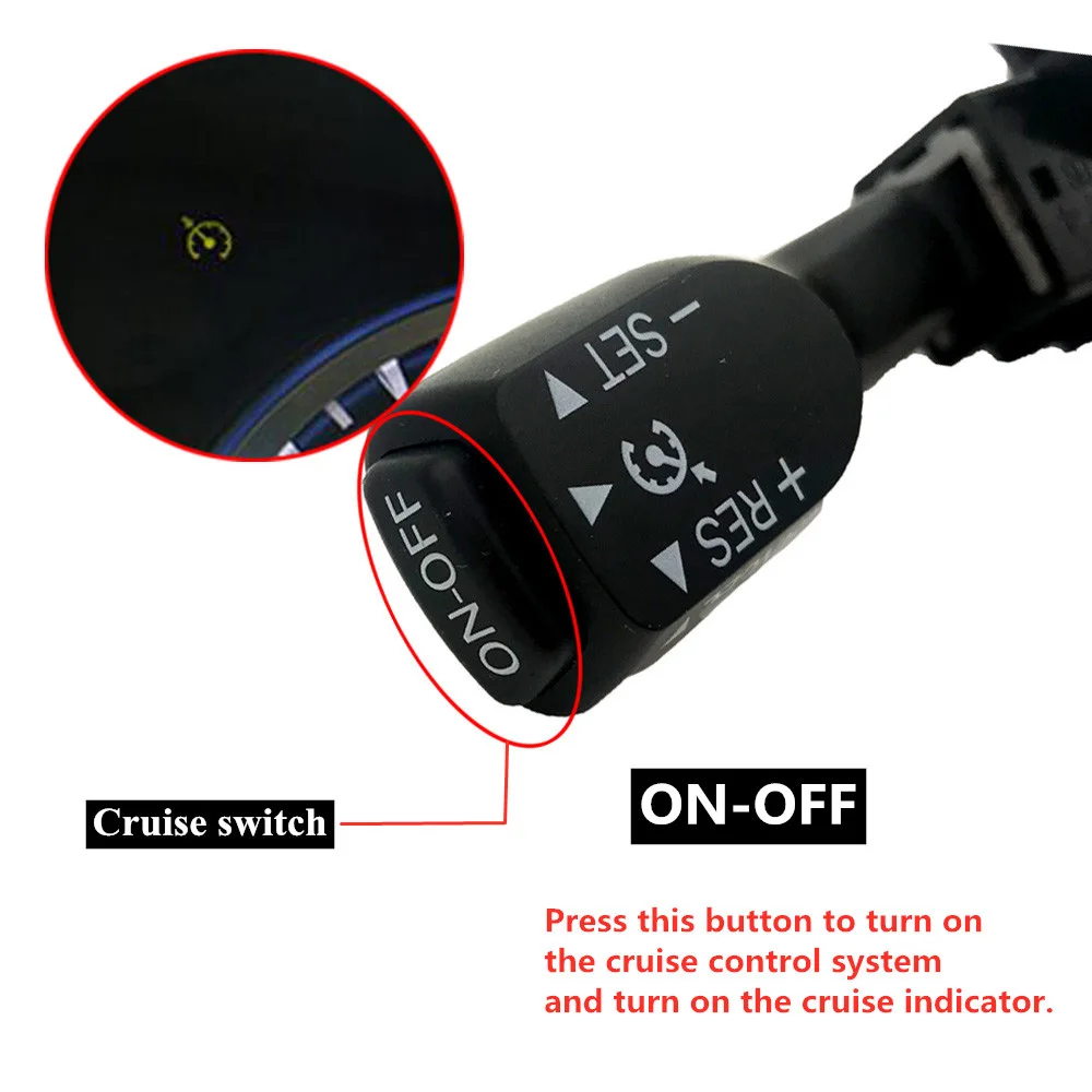 84632-34011 84632-34017 For Toyota Camry Corolla Highlander RAV4 Tundra Lexus Scion Prius Turn Signal Cruise Control Switch&Wire