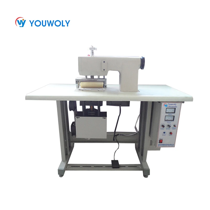 Hot selling  Customized Roller Lace Pattern Ultrasonic Sewing Machine For Production pvc Hair accessories