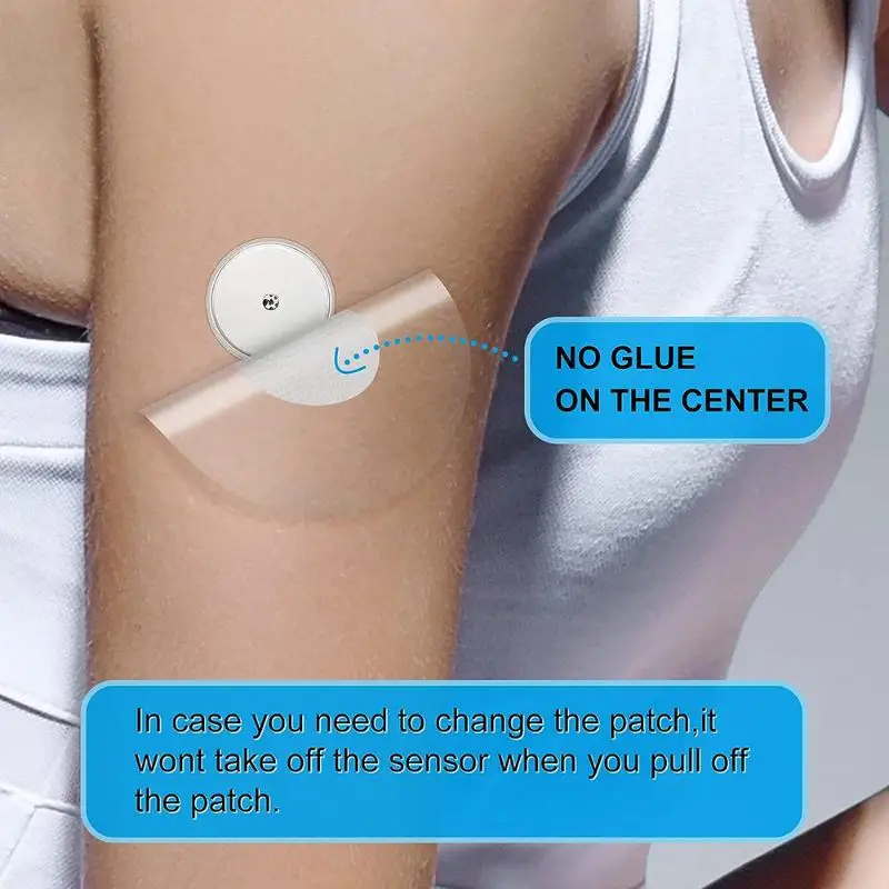 10/20/50 Packungen Freestyle Libre Sensor 2 Sensorabdeckung Latexfreies Klebeband Wasserdichtes CGM-Band Starke Klebepflaster – Detail 7