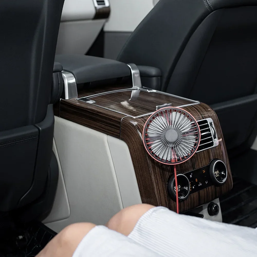 車の換気ファン,USB電源,360度回転,カラフルなLEDライト,自動換気,換気口取り付け,新品