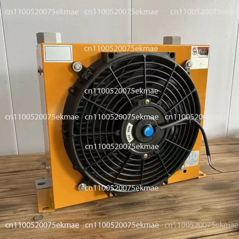 Hydraulic Air Cooler 12V/24V/220V/380V Air‑Cooled Oil Radiator for Truck‑Mounted Crane Fuel Tank Cooling System