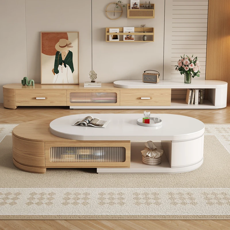

White Modern Tv Stands Cabinets Luxury Designer Organizer Console Tv Table Aesthetic Minimalist Suporte Para Tv Unique Furniture