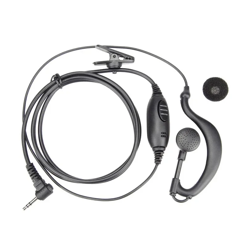 Auriculares con micrófono PTT para Motorola TLKR T3, T5, T6, T7, T8, T80, T82, T5428, T5720, MR350R, T6200C, T6200, SX500, FV200 Radio, novedad