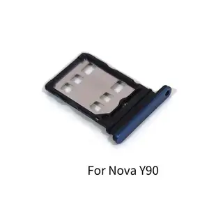 Bilashmart Huawei Nova Y70 Y90 Plus SIM Card Tray Slot Holder Adapter Socket Repair Parts