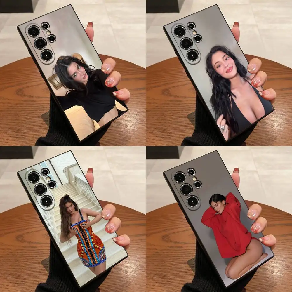 

K-Kylie Jenner Phone Case For Samsung S25,S24,S21,S22,S23,S30,Ultra,S20,Plus,Fe,Lite,5G Black Box