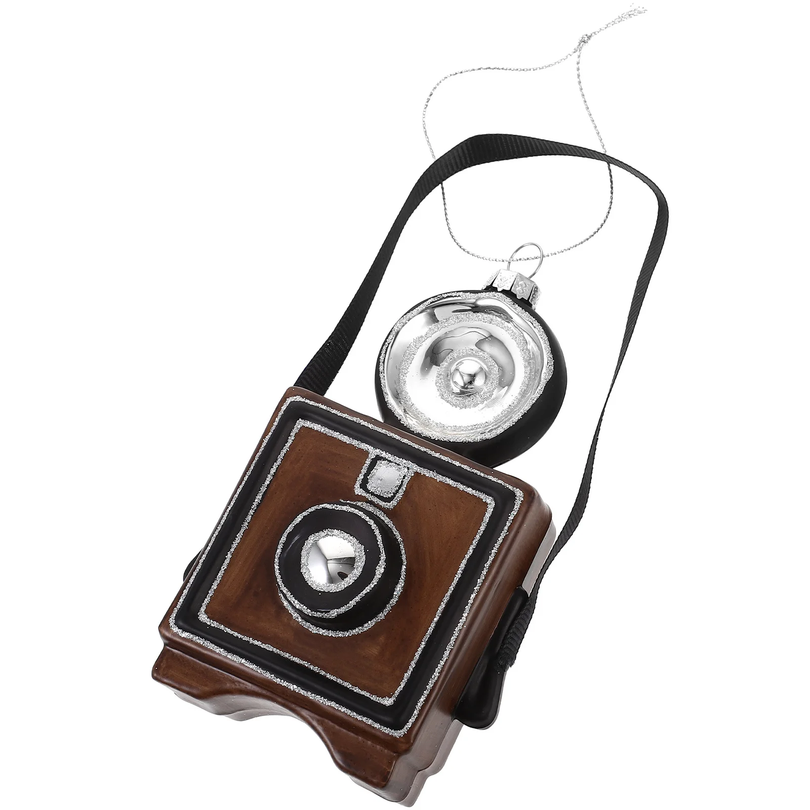 

Creative Retro Camera Decoration Vintage Style Camera Pendant Christmas Tree Ornament Desktop Bar Coffee Decor