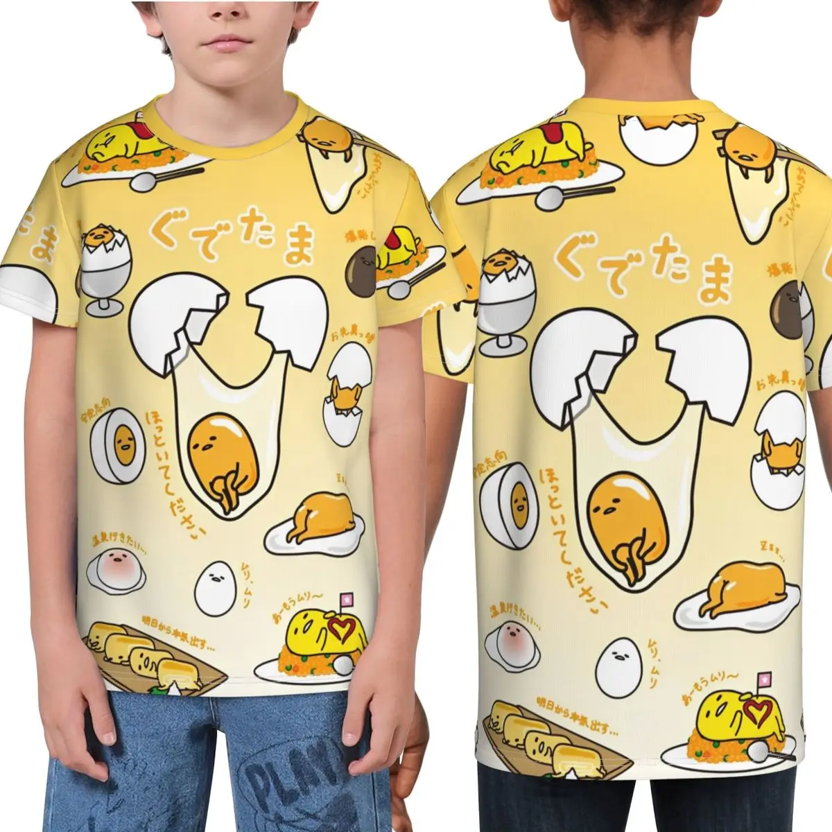 Gudetama Lazy Egg T Shirt For Students keyword1 Streetwear Breathable T Shirts Hot Sale Summer Popular Tee Shirt Printed Clothes