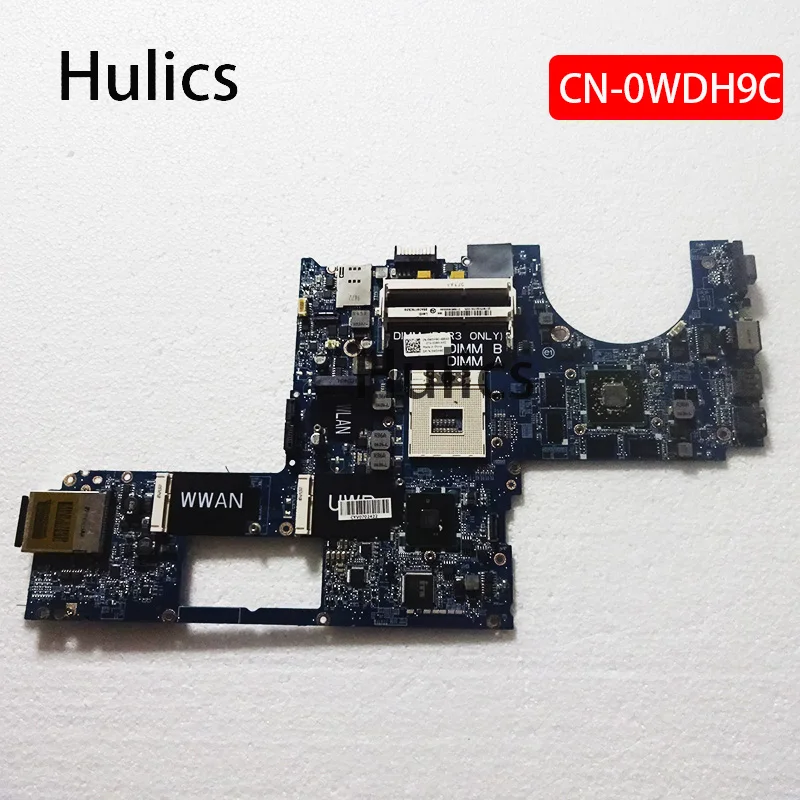 

Hulics Used For Dell 1645 1647 Laptop Motherboard CN-0WDH9C 0WDH9C WDH9C DARM5CMB8D1 Mainboard Ddr3 Main Board