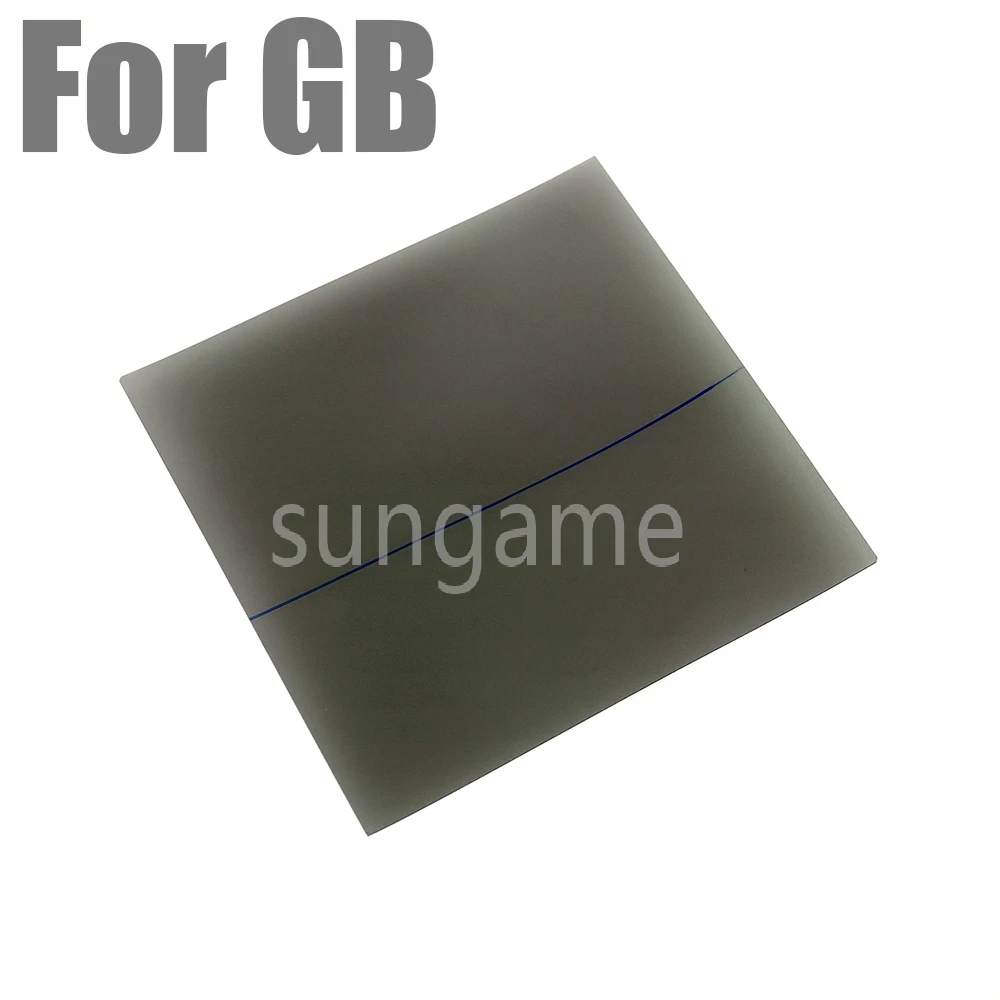1pc Polarized Polarizer Filter Film Sheet For Gamboy GB for GBC GBA WSCC GBASP Backlit Screen Modify Part
