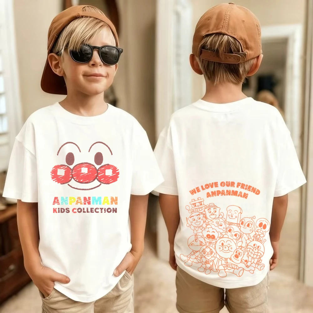 Anime Merchandise Men - Koszulka Anpanman Anime dla mężczyzn, kobiet