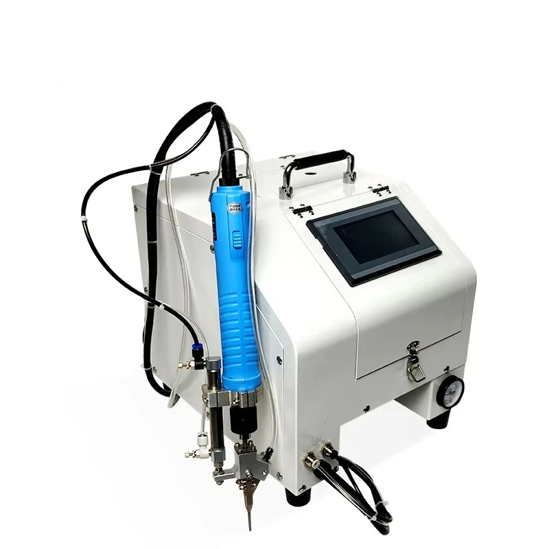 220V handheld screw machine, PLC controlled high-speed simple industrial assembly equipment
