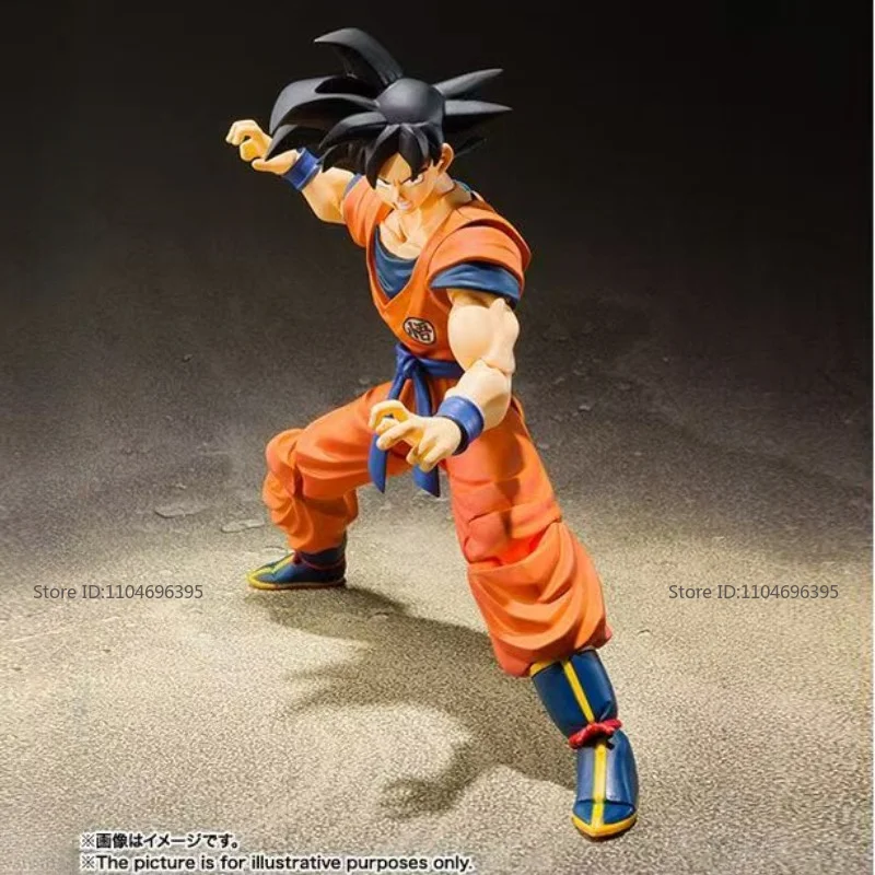 Nuovo di zecca in Magazzino BANDAI Modello Giocattolo Dragon Ball Saiyan 2.0 Son Goku Kakarot Cartoon Figure Action Figures Regali di Festa Popolari