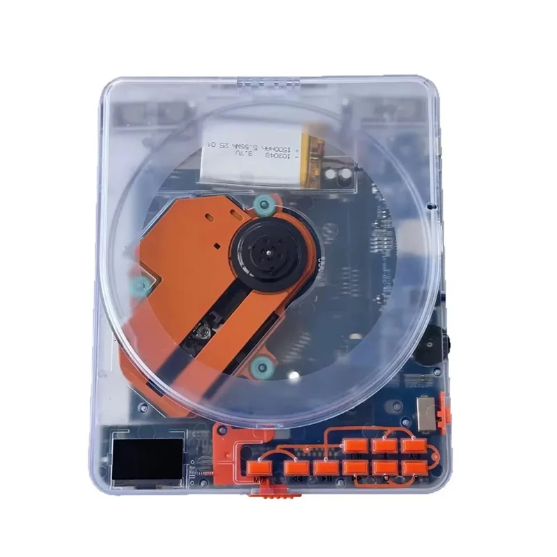 

-A32M Прозрачный CD-плеер Портативный английский обучающий повторитель CD-дисков Альбом MP3-плеер Музыкальный CD-плеер