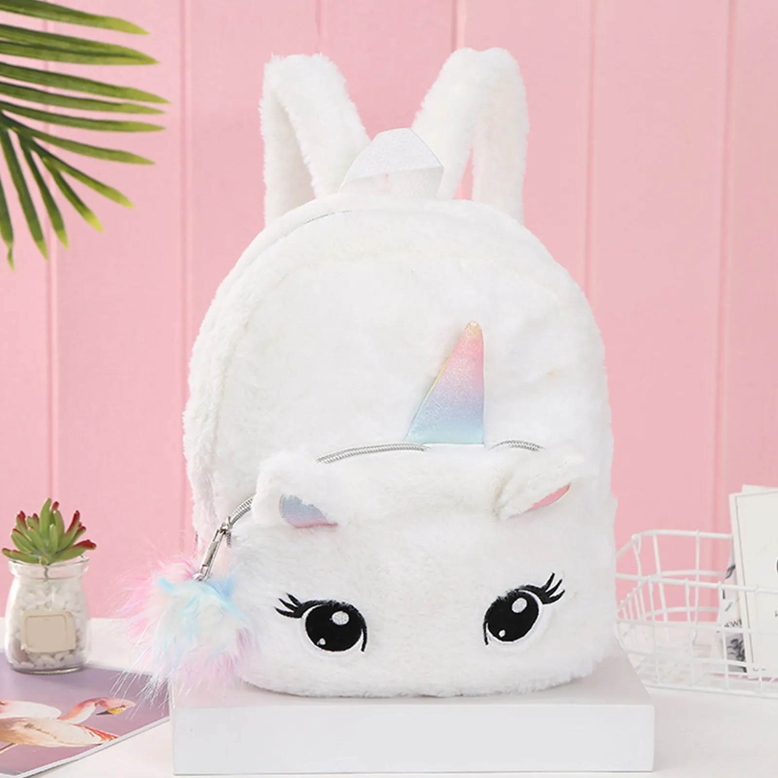 kids-unicorn-backpack-for-girls-fashion-schoolbag-lightweight-travel-daypack-bookbag-campus-bag-student-backpack-outdoor