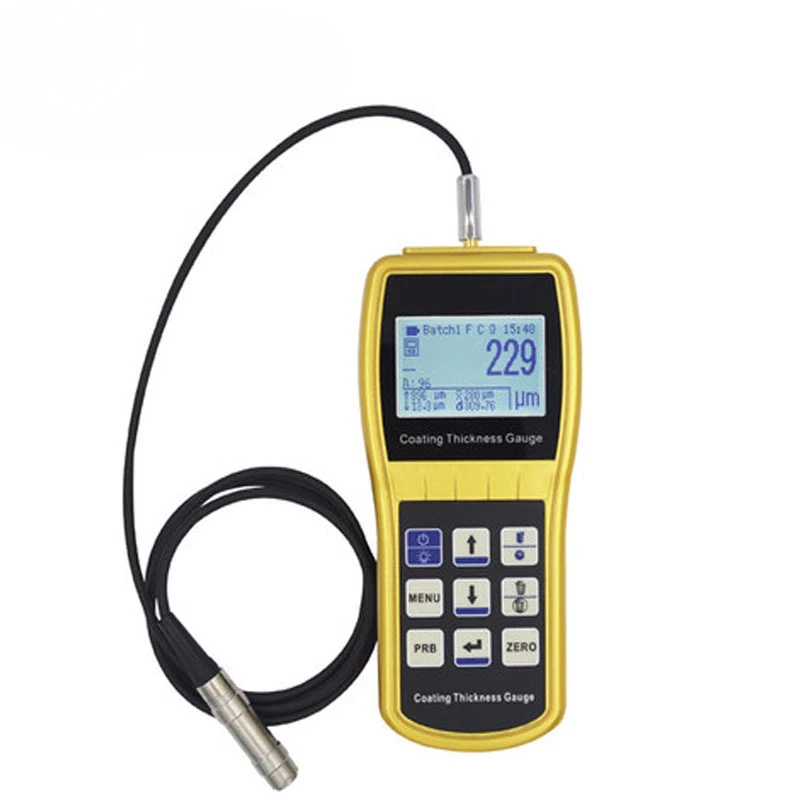 

MC-330 Digital Display Coating Thickness Gauge Paint Film Zinc Coating Thickness Gauge Stainless Steel Coating Gauge