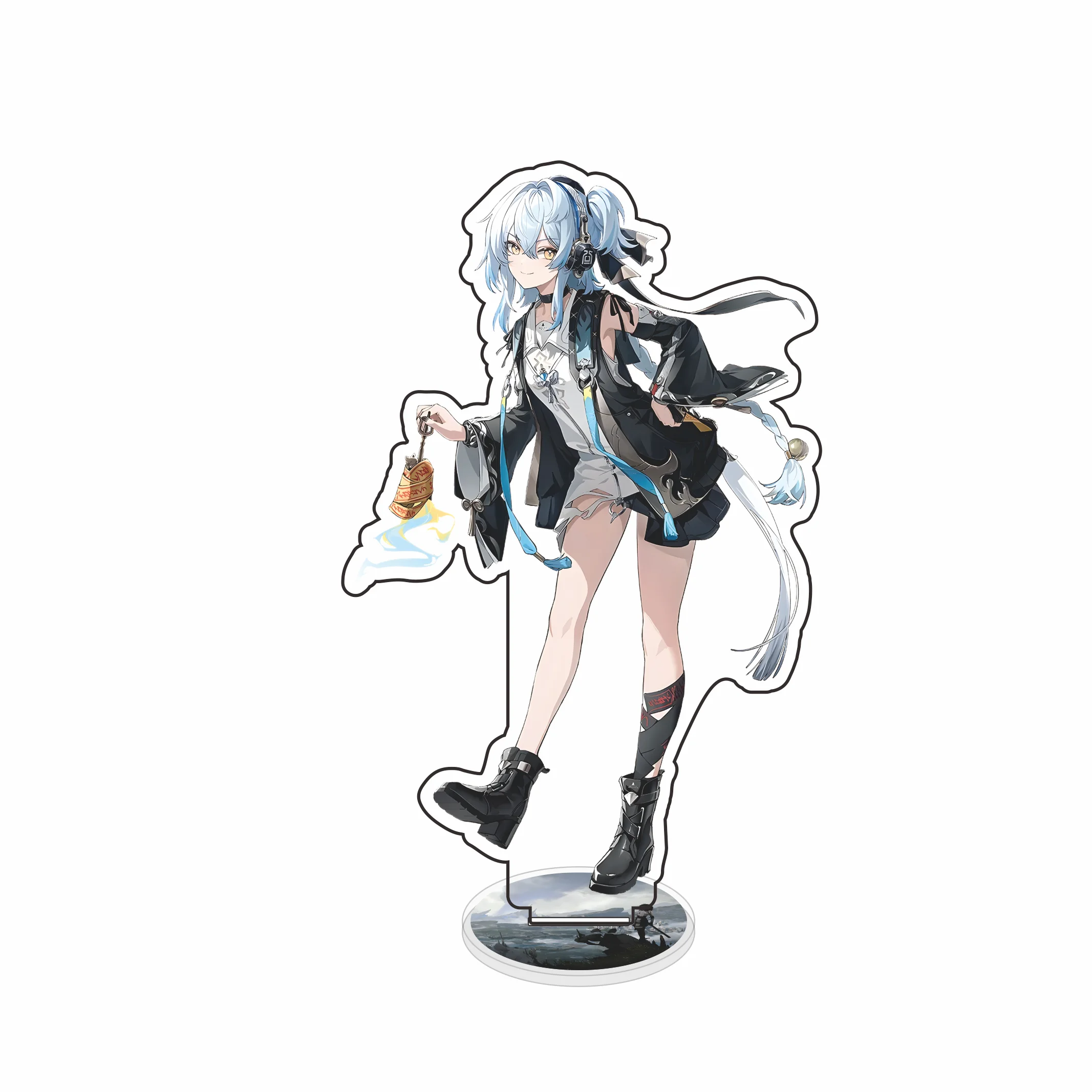 Game Wuthering Waves Acrylic keychain Stand Model Galbrena MORNYE LYNAE IUNO  JINHSI CHANGLI Figure Cosplay Display Gifts