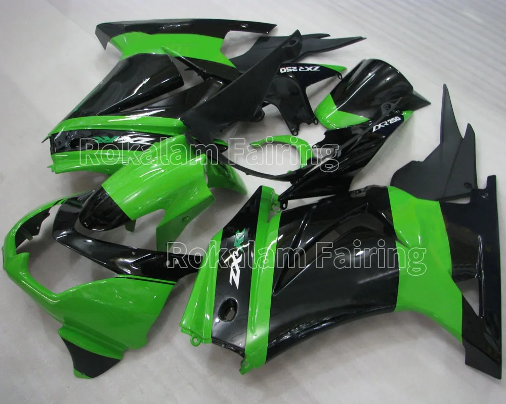 

Bodywork For Kawasaki Ninja ZXR250 1990 1991 1992 1993 1994 1995 1996 1997 1998 Green Black Motorbike Fairing Kit