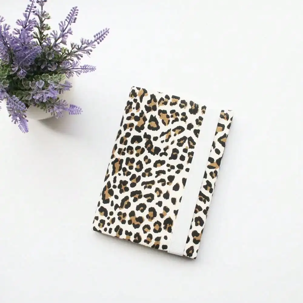 A5 A6 WÖCHEN Leopardenmuster Notizbuchhülle Planer Hülle Schutzhülle Journal Cover Schutz Büro Schreibwaren – Detail 8