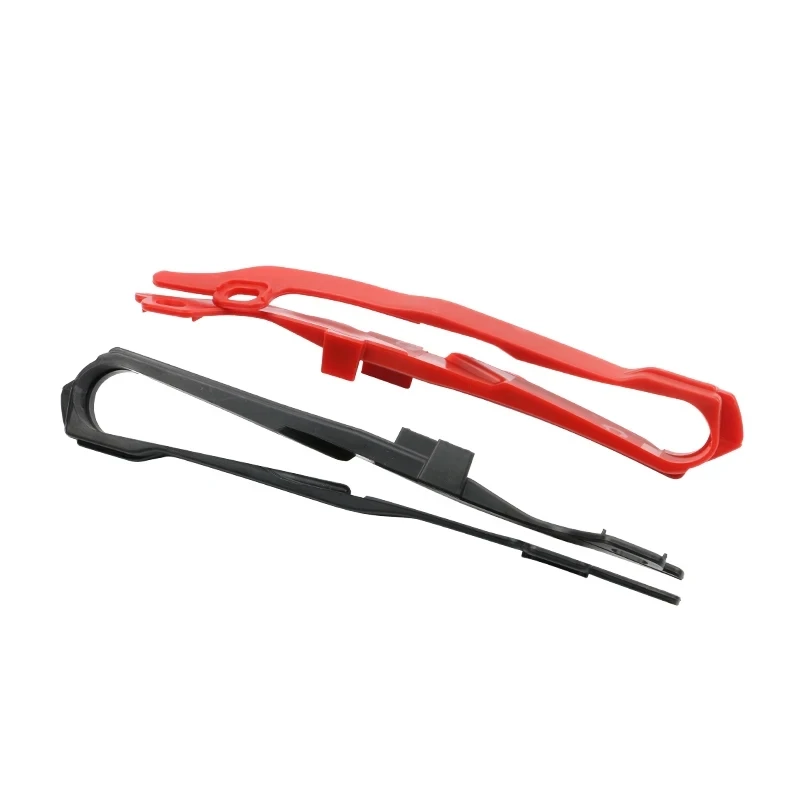 

For Honda CR125R CR250R CRF250R CRF450R CRF250X 450X 2009-2013 Rubber Motorcycle Red and Black Swingarm Chain Slider Guide Guard