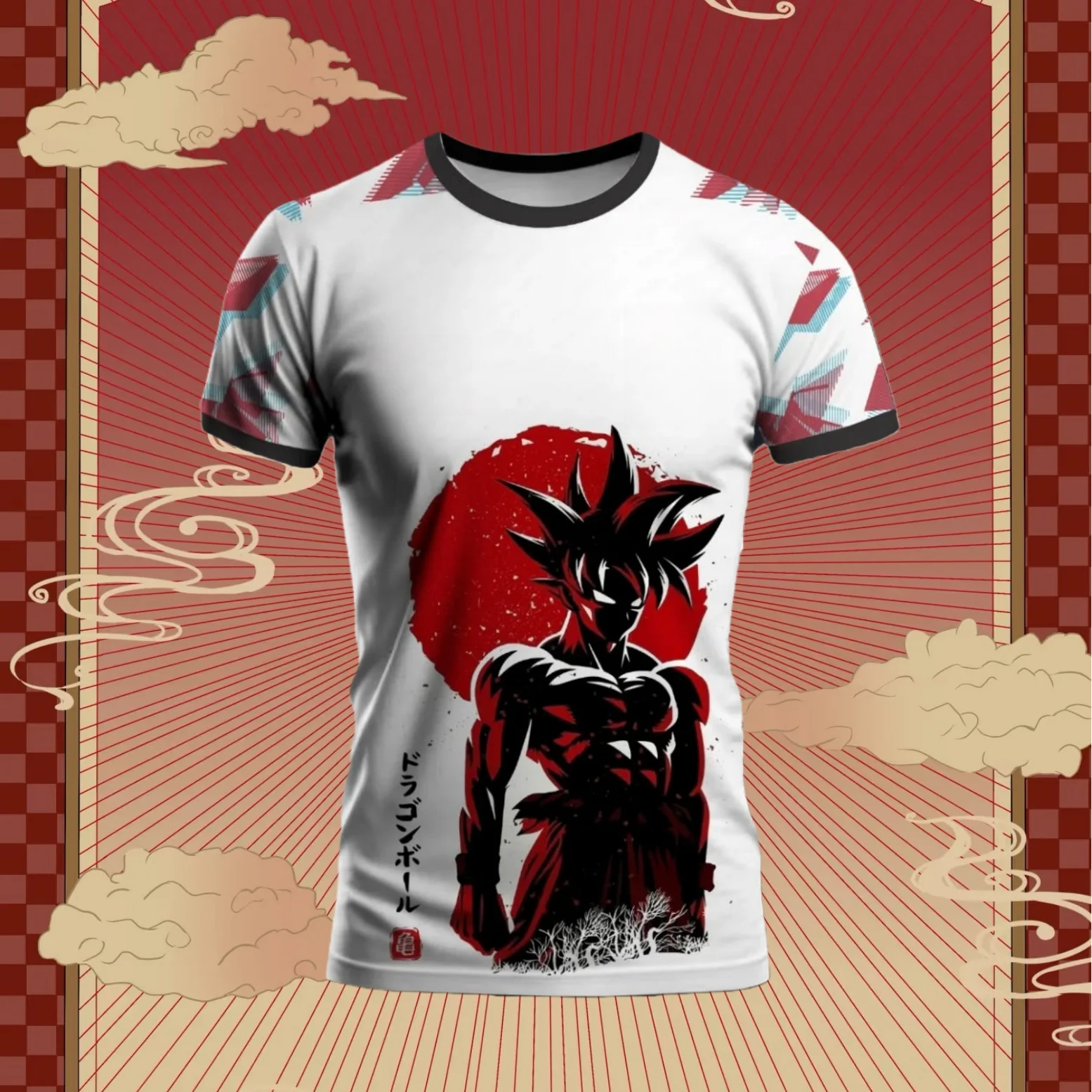 

Dragon Ball Vegetto Son Goku Детская футболка с круглым вырезом в стиле аниме с 3D принтом Спорт на открытом воздухе Детский топ Одинаковая футболка для взрослых и детей