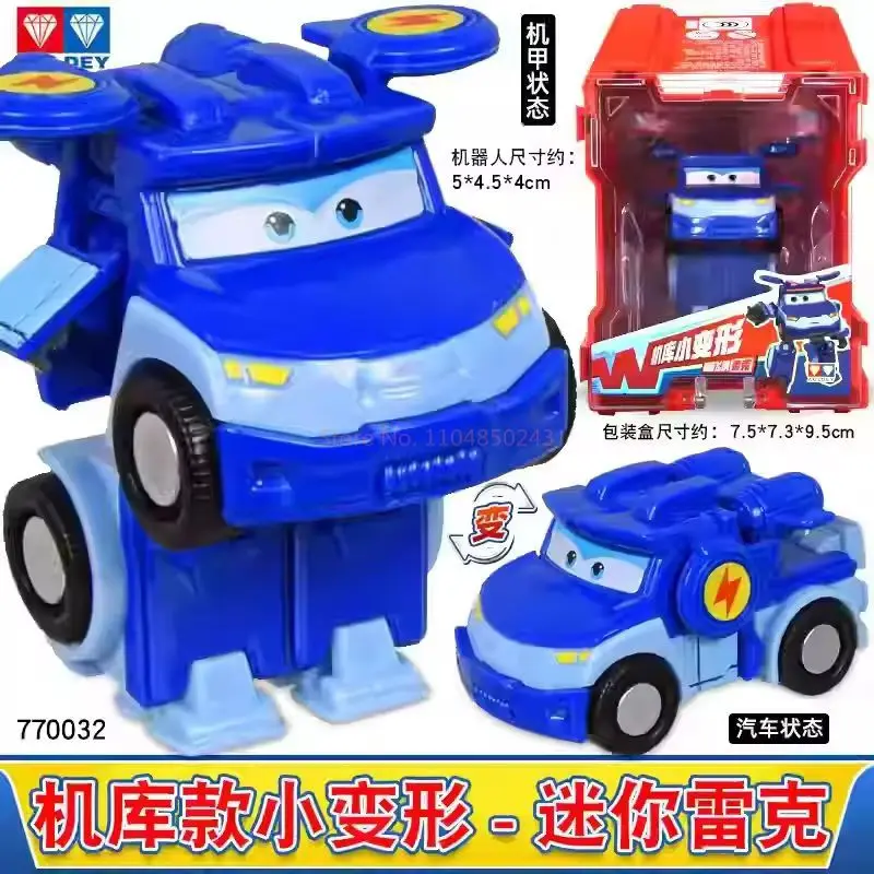 Hot New 36 Tipi Super Wings 2 "Scale Mini Trasformazione Anime Deformazione Aereo Robot Action Figures Trasformazione Giocattoli per bambini