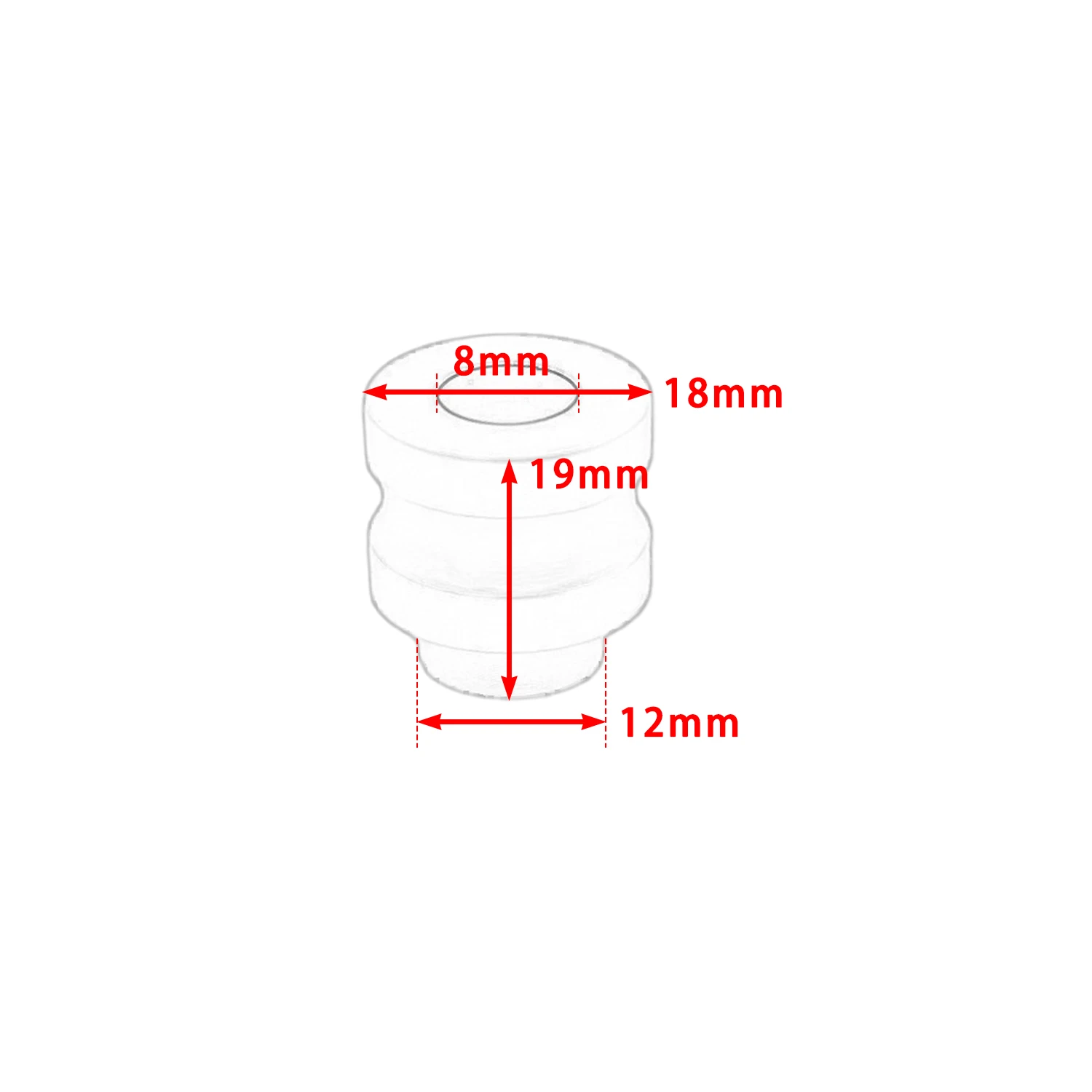 Motorcycle For BMW R1200GS R1200GS Adv R1250GS R1250GS Adv R1200RT R1250RT Steering Damper Cushioning Spacer Holder 6