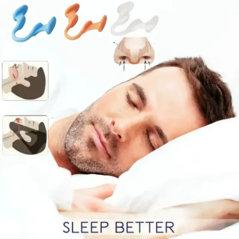 1/3 pcs Reusable Silicone Nasal Dilator Snoring Relief Nose Clip Nasal Expander Improve Breathing for Men Women Sleep
