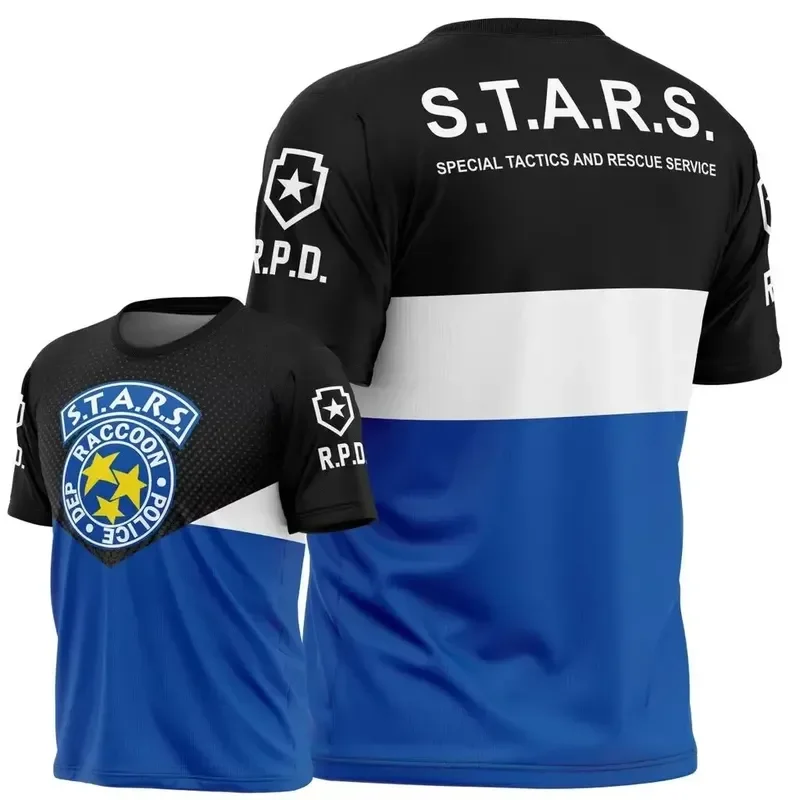 RPD UBCS Classic Movie 3D Print T Shirt Men Women Sport Moisture Wicking Breathable Short Sleeve Tee Outdoor Street Harajuku