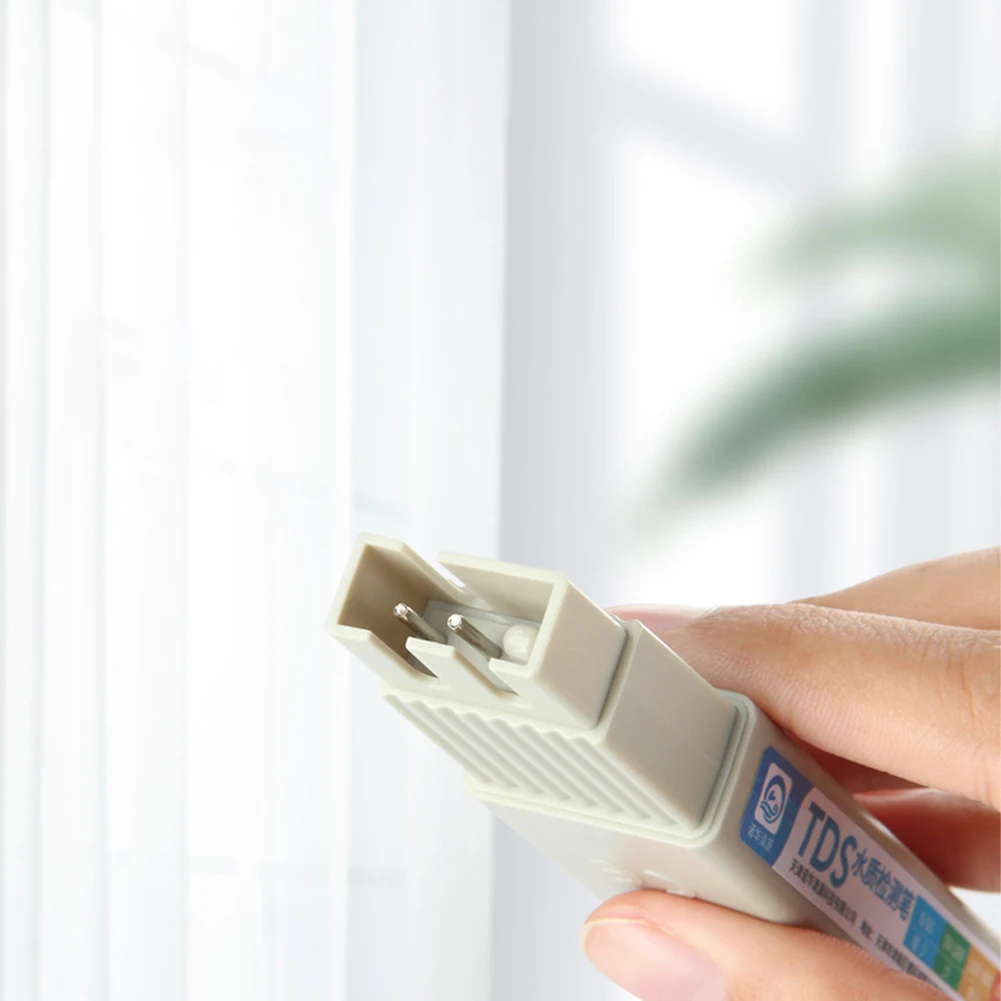 TDS Meter Digital Water Tester Accurate Reliable 0-9999 Ppm Water Quality Analyzer Multifunctional for Drinking Water Aquariums