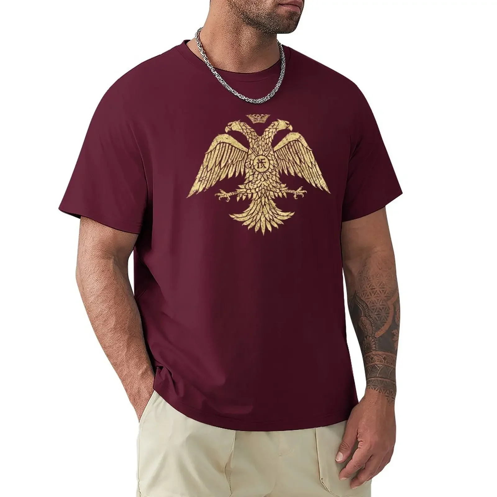 

Byzantine Empire Eagle - Vintage Gold T-Shirt hippie clothes shirts graphic tees blacks clothes for men