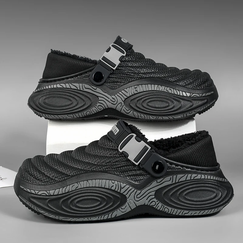 Winter Shoes Warm Wear Resistant Men Comfortable Thickened Brand Outdoor Women High Quality Non Slip Work Padded Cotton Slippers