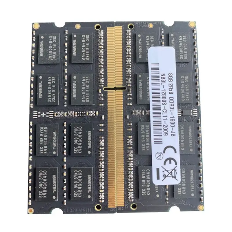 Superior-4X DDR3 8GB Laptop Ram Memory 1600Mhz PC3-12800 1.35V 204 Pins SODIMM Support Dual Channel For AMD Laptop Memory
