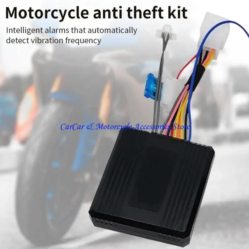 

G5AD Universal 12V Motorbike Security System Remote Engine Start Arming Disarming