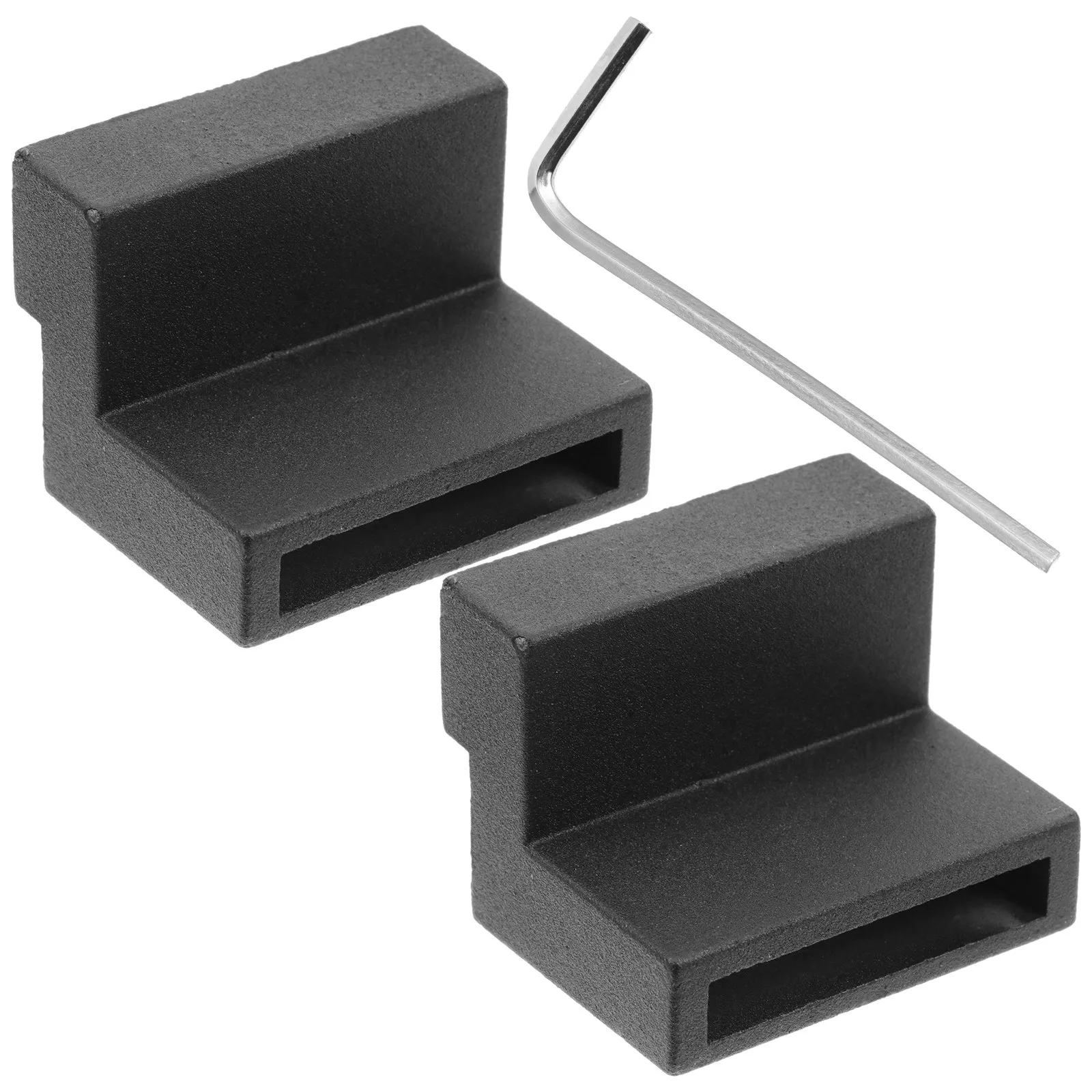 1Pair Zinc Alloy Barn Door Rail Stopper Sliding Track Damper Noise Reduction Damping Device Adjustable Tightness Hardware