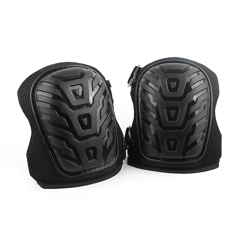 Professional Adjustable Knee Pads Gel Cushion Support for Construction Tiling Gardening Flooring Long Kneeling Work