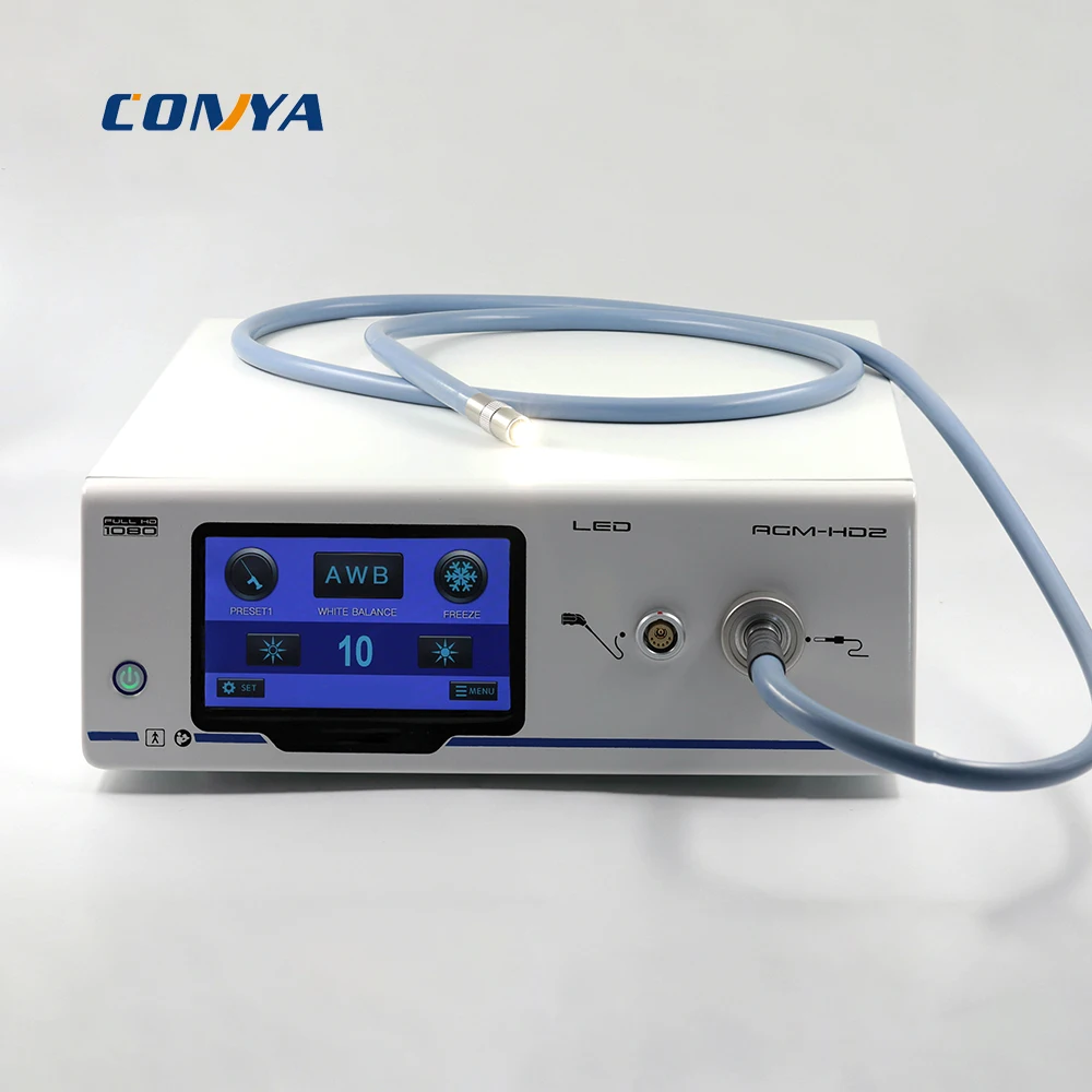 Medical Endoscope 1080P HD Camera and LED Light Source Integrative 2 in 1 for Endoscopy Surgery