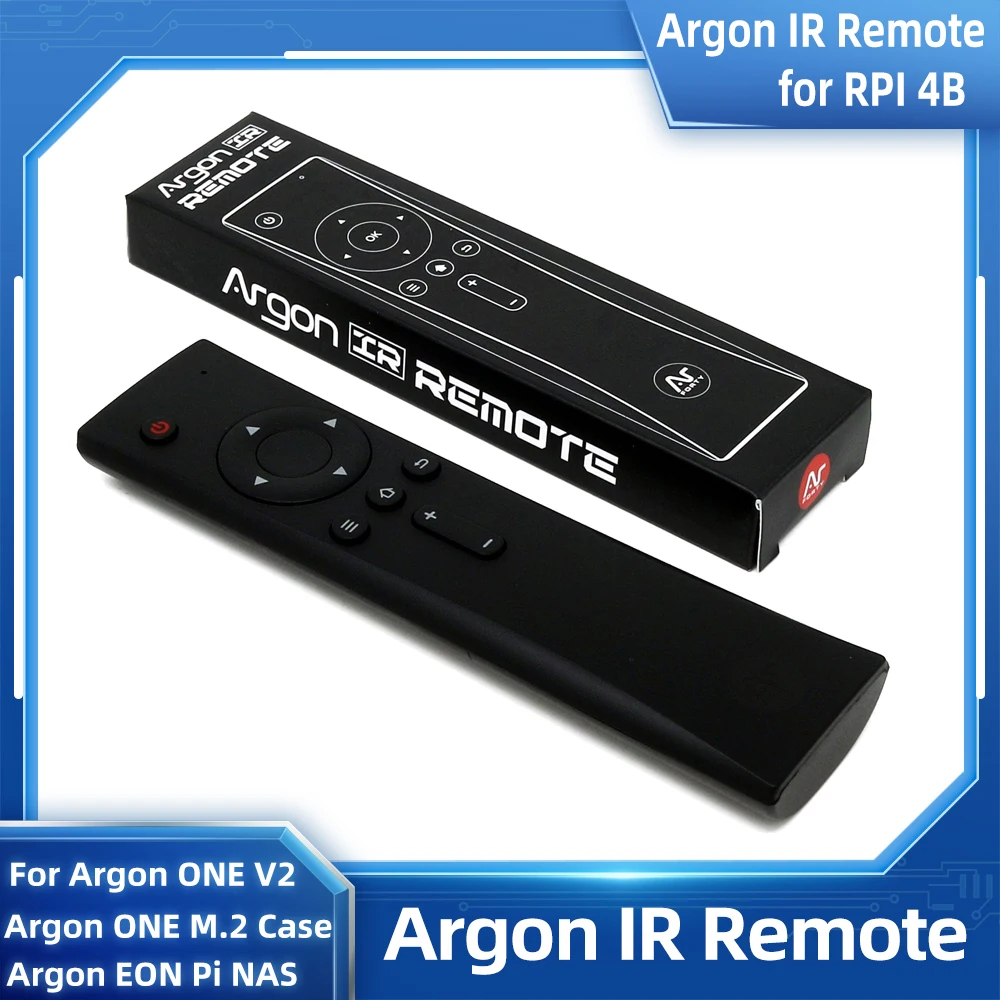 Argon IR Remote for Argon ONE V2 / M.2 EON Pi NAS for Raspberry Pi 4 Support LibreElec OS for Kodi Raspberry Pi OS