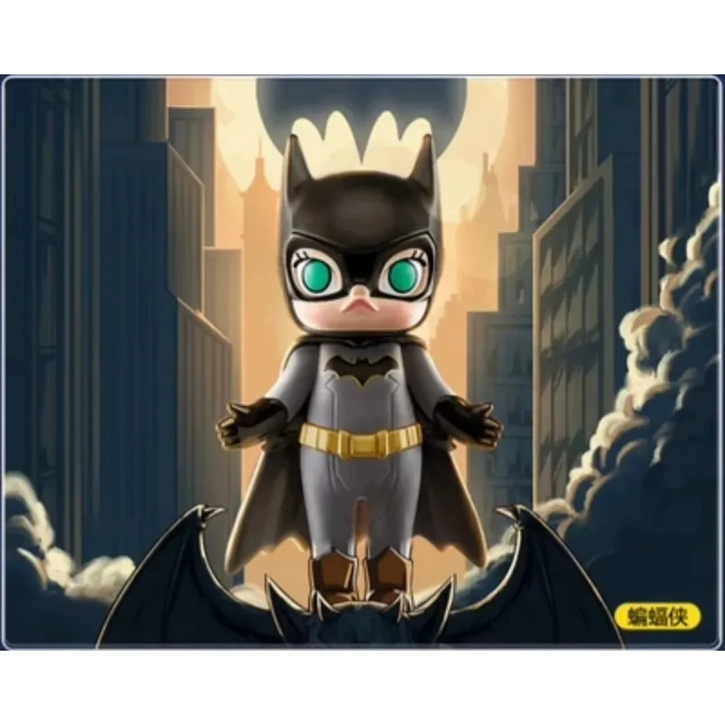 POPMART المنتج الأصلي الأصلي مولي 100% × سلسلة الذكرى السنوية للزينة تمثال رائع صندوق أعمى مفاجأة هدية عيد ميلاد