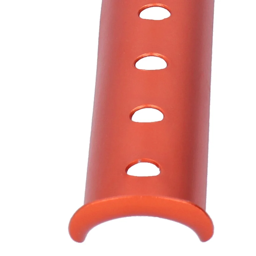 Estacas de tierra de aleación de aluminio para camping en arena color naranja - imagen 3