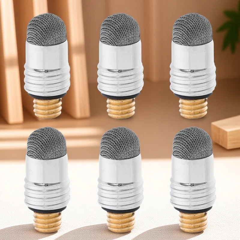 

6pcs Stylus Tips Replacement For Touch Screen Pen Capacitive Mesh Fiber Tips Compatible With Smartphones Tablets