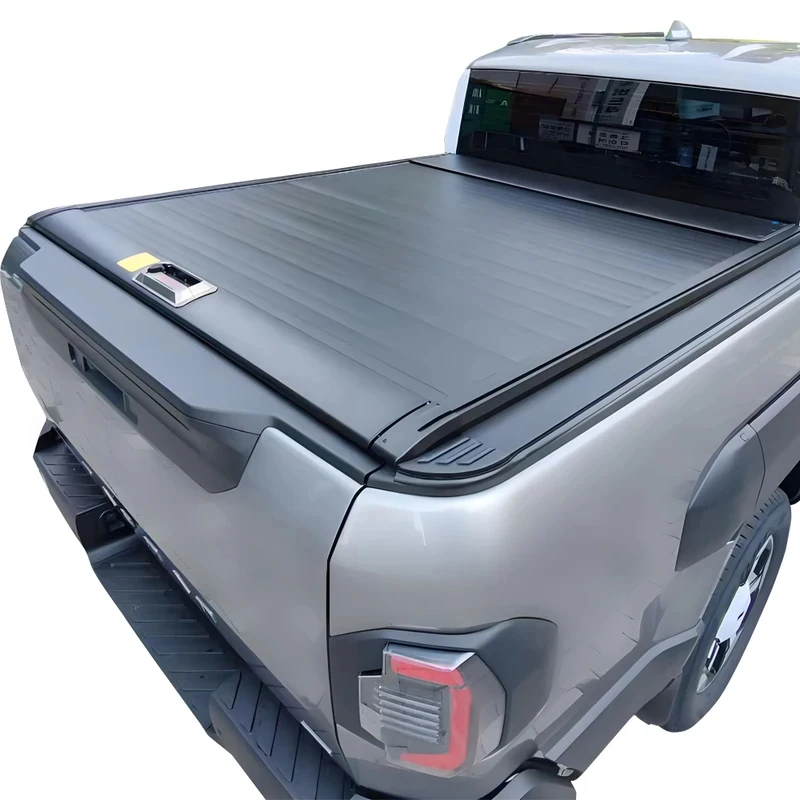 

High Quality Aluminum Manual Retractable Roller Shutter Pickup Truck Bed Cover Lockable Heavy Duty Anti-Rust Aero Design Waterpr