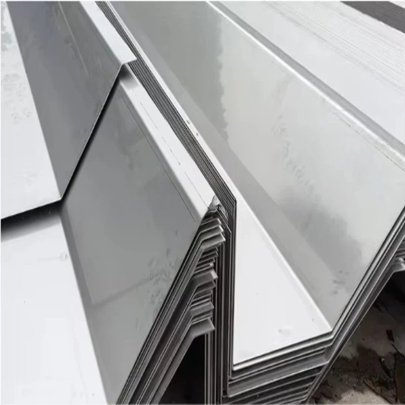 304 316L stainless steel rain gutter eaves gutter waterproof groove canopy warehouse customized processing