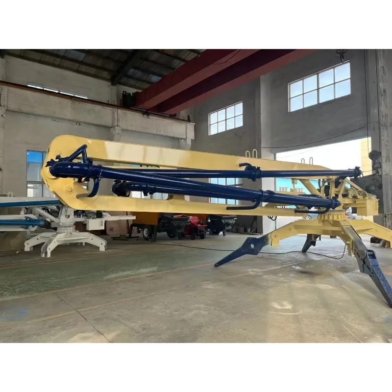 Heavy Duty Steel Hydraulic Concrete Placing Boom For High Rise Building Construction Project To Save Labor Cost Highly Safe