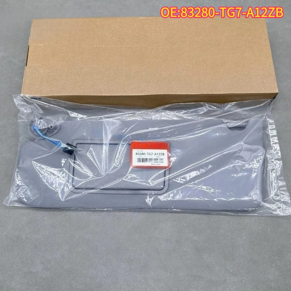 

High quality New For 83280-TG7-A12ZB Plain Left Driver Side Sun Visor Honda Pilot 2017-2021 Ridgeline 2018-2020 Replacement