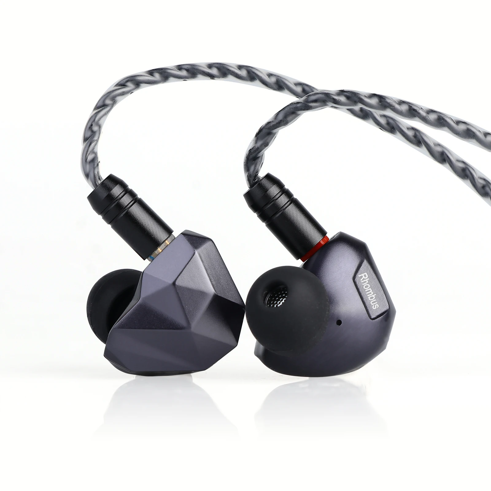 หูฟัง Tripowin Rhombus ไดรเวอร์ IEM ประสิทธิภาพไฮบริด 1BA + 1DD 333518 +10 มม.(LCP+PU) จอภาพเพลงไฮไฟ Audiophile ในหู