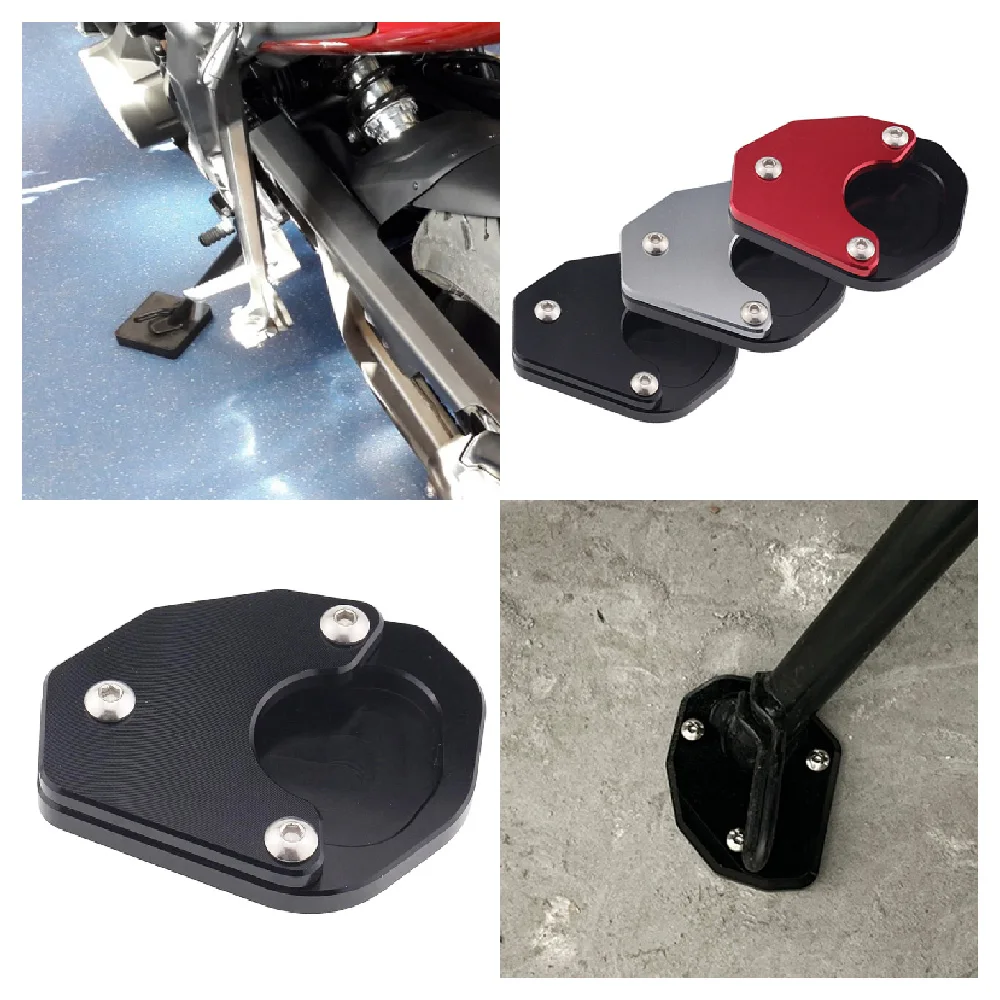 Fits for Triumph TRIDENT 660 ABS Trident660 2022 2023 2024 2025 Motorcycle Side Stand Base Extender Enlarge Extension Widener